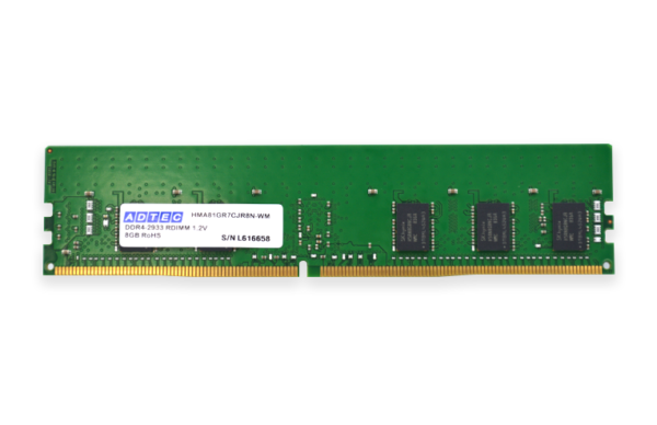 サーバ用メモリ DDR4-2933(PC4-2933) RDIMM ADS2933D-Rシリーズを1…