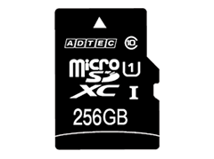 microSDカード AD-MRXAMシリーズに256GBモデルが加わります（5月中旬発売予定）