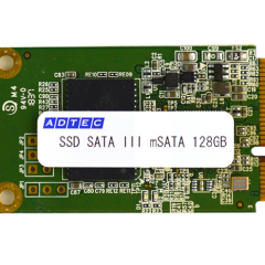 産業用SSD mSATA P/E cycle 3,000回 3D TLC 搭載品 6月下旬販売開始