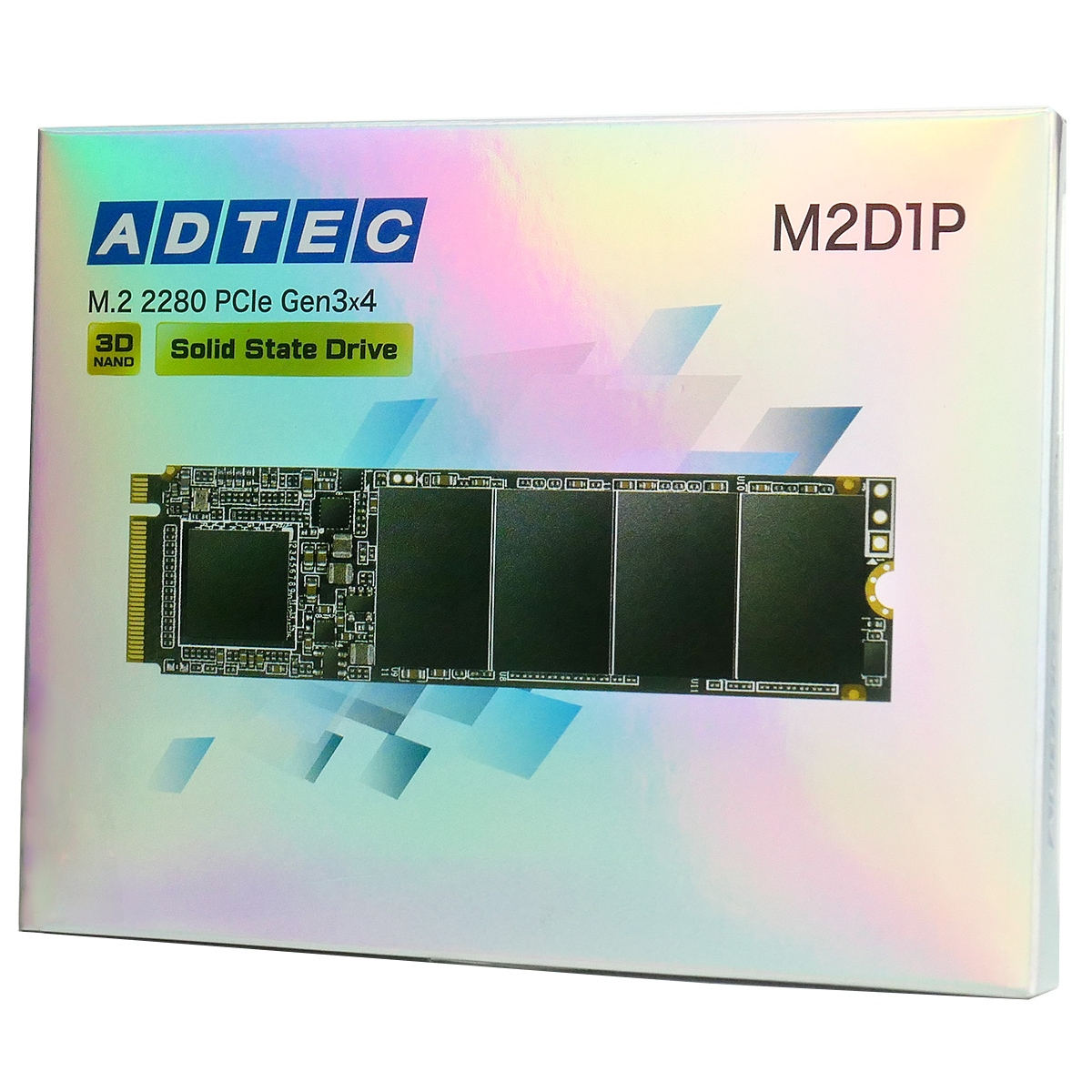 3D NAND M.2 PCIe Gen3x4 SSD ADC-M2D1P80 シリーズ - 株式会社アドテック
